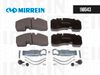 Фото КОМПЛЕКТ КОЛОДОК ДИСКОВОГО ТОРМОЗА Mirrein 1M043 Mirrein