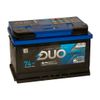 Фото аккумулятор DUO POWER 74 А/ч 720A обр.п (278-175-175) 6СТ-74 LЗ низкий корпус Duo Power DUOP743R Duo Power