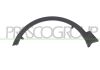 Фото Накладка арки крыла переднего Suzuki SX4 (S->Cross) 06/13 -> 08/16 черная левого Prasco SZ3621582 Prasco