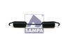 Фото Пружина колодок стяжная MAN,MB передняя 241*30*5 Sampa 020197 Sampa