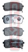 Фото Колодки тормозные дисковые задние HYUNDAI HYUNDAI IX55 2008- Akyoto AKD0457 Akyoto