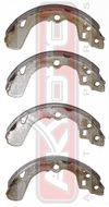 Фото Колодки тормозные барабанные задние Akyoto AKS-0032 Akyoto AKS0032 Akyoto