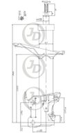 Фото Амортизатор передний (стойка) газовый NISSAN MAXIMA A33 00-- L Jd JAS0069 Jd