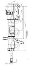 Фото Стойка газомасляная передняя левая SUZUKI GRAND VITARA 2006- Jd JAS0221 Jd