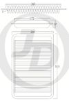 Фото Воздушный фильтр MAZDA 2 (DE)/MAZDA 3 (BK/BL) 1,6 Jd JDA472 Jd