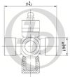 Фото GUT-11 Крестовина  (20*57) JD Jd JTU0046 Jd