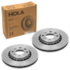 Фото Диск тормозной передний вентилируемый R14 Hola HD909 Hola