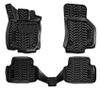 Фото Коврики в салон SKODA OCTAVIA(A7) 13-, 4 шт., (крепеж), выс. борт, 3D с подпятником, ТЭП, черн. Airline ACMPS60 Airline