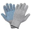 Фото Перчатки трикотажные ХБ с ПВХ покрытием, двойн., серые, (5 пар) 7,5 кл Airline ADWG031 Airline