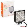 Фото Фара светодиодная квадратная 64LED, рассеянный свет, 32Вт, 108х108х47мм, 12/24В Airline ALED106 Airline