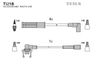 Фото Комплект высоковольтных проводов Tesla T321B Tesla T321B Tesla