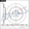 Фото Диск тормозной задний Advics LEXUS RX 15- Advics A6R545B Advics