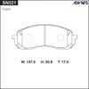 Фото Дисковые тормозные колодки ADVICS SN321 Advics SN321 Advics