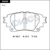 Фото Дисковые тормозные колодки ADVICS SN335 Advics SN335 Advics