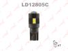 Фото Лампа светодиодная LED W5W T10 12V W2.1x9.5d 7200K Canbus Lynx LD12805C Lynx