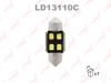 Фото Лампа светодиодная LED C10W T11x31 12V SV8,5-8 SMDx4 7000K CANbus Lynx LD13110C Lynx