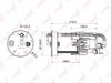 Фото Фильтр топливный HONDA PILOT 08- погружной Lynx LF954M Lynx