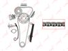 Фото Комплект цепи ГРМ NISSAN Almera (95-) (1.6) (2 цепи+башмак натяж+3 успокоит+2 на Lynx TK0152 Lynx