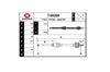 Фото привод правый! 920mm\ Renault Scenic II/Grand Scenic II 1.4-1.6 03> Eai T49286 Eai