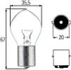 Фото Лампа накаливания| 12V Hella 8GA002083251 Hella