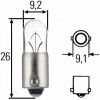 Фото Лампа накаливания T4W 12V BA9s 8GP002067121 Hella 8GP002067121 Hella