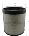 Фото Фильтр воздушный (внешний) GOODWILL AG1045 Goodwill AG1045 Goodwill