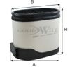 Фото Фильтр воздушный (внешний) EVOBUS (MERCEDES-BENZ/SETRA) Intouro II (633) Intouro M 12.9 285 л.с. 03/ Goodwill AG1078 Goodwill