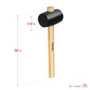 Фото STAYER Чёрная резиновая киянка 225 г 20505-40 Stayer 2050540 Stayer
