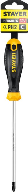 Фото STAYER Hercules, PH2 x 100, отвёртка (2510-2-10) Stayer 2510210Z03 Stayer