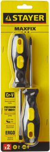 Фото Набор отверток ( 2 предмета) "STAYER" Stayer 2513H2Z01 Stayer