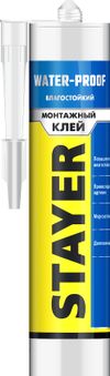 Фото STAYER Клей монтажный , влагостойкий, 280мл 41325 Stayer 41325 Stayer