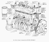 Фото Прокладка крышки толкателей дв. 402 (картон) Газ 241002116 Газ