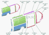 Фото РЕЙКА ПРОЕМА СДВИЖНОЙ ДВЕРИ НИЖНЯЯ ГАЗЕЛЬ Газ 27055401712 Газ