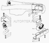 Фото Кронштейн крепления двигателя зад.прав. 33104-1001090 Газ 331041001090 Газ