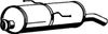 Фото Глушитель системы выпуска, задний PEUGEOT 206 1.1/1.4/1.6 09.98-12.12 Asmet 08037 Asmet