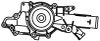 Фото Насос водяной (помпа) Mercedes-Benz C (W203) 00--, E (W211) 02-- 2.1CDI дв. OM646 Luzar LWP15220 Luzar