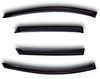 Фото Дефлекторы боковых окон Volkswagen Touareg, 2007-2010, 4ч., темный / Фольксваген Туарег Autofamily NLDSVOTOU0732 Autofamily