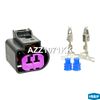Фото разъем 2х контактный Krauf AZZ1071KK Krauf