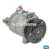Фото Компрессор кондиционера с клапаном 8013010800 Geely Coolray "KRAUF" СТОП Krauf KCS0295GW Krauf