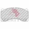 Фото Колодки тормозные дисковые (комплект) 205х102х27; Meritor DX195 Meritor MDP1314 Meritor