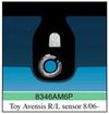 Фото AGC TOYOTA AVENSIS 2006- Стекло ветровое Зеленое -Изм.ДД-VIN- Изм.шелк Agc 8346AGNMV6P Agc