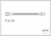 Фото Шланг тормозной MERCEDES-BENZ: 100 c бортовой платформой D 88-96, 100 автобус D/D 88-96, 100 фургон Corteco 19018806 Corteco