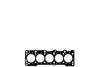 Фото Прокладка головка цилиндра AUDI 100 2.5 TDI 1982-1991, 100 2.5 TDI 1990-1994, 100 Avant 2.5 TDI 1982-1990, 100 Avant 2.5 TDI Corteco 414801P Corteco