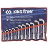 Фото Набор торцевых L-образных ключей, 8-24 мм, 12 предметов King Tony 1812MR King Tony