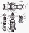 Фото Подшипник КПП LIFAN X60  (вторичный вал) Lifan LF481Q11701127A Lifan