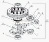 Фото Шестерня паразитная саттелитов 1.6 Solano,Breez (LF481Q1-2303303A) Lifan LF481Q12303303A Lifan