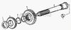 Фото Вал первичный D=50 КПП FULLER Howo JS180A1701030 Howo