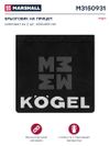 Фото Брызговик 400х400 KOGEL Marshall M3150931 Marshall