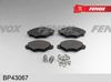 Фото Колодки тормозные дисковые Peugeot 206 98- Fenox BP43067 Fenox