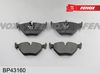 Фото Колодки тормозные дисковые BMW 3 00-, Z4 03-, Saab 9-5 97- Fenox BP43160 Fenox